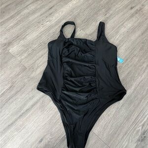 Cupshe Black One Piece Swimsuit